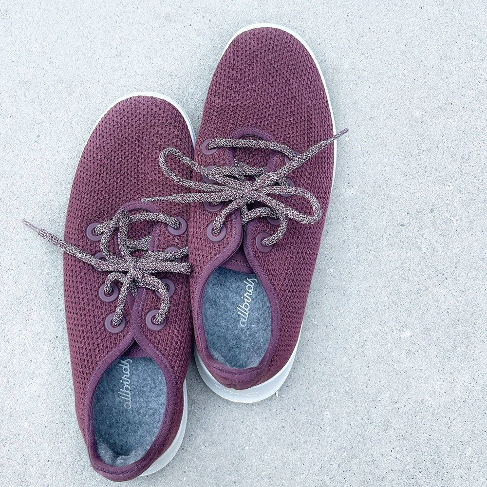 allbirds | Maroon Tree Runners Tennis Shoes